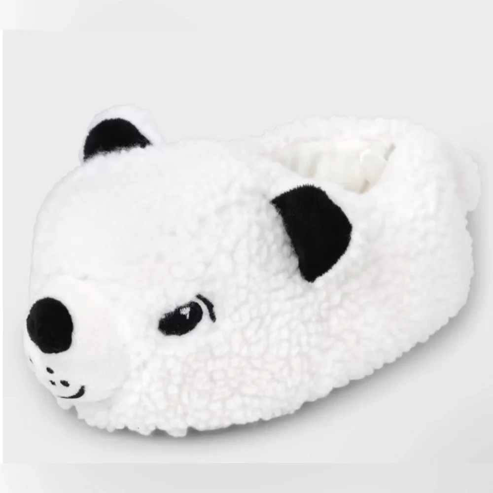 NWT Unisex Toddler Polar Bear White Slippers by The Children’s Place